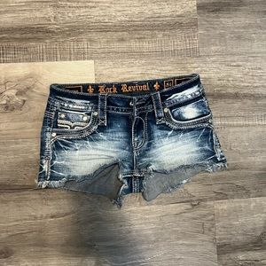 Size 24 Rock Revival Shorts